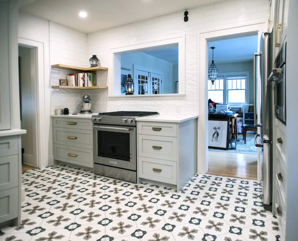 Crescent Heights kitchen view toward stove