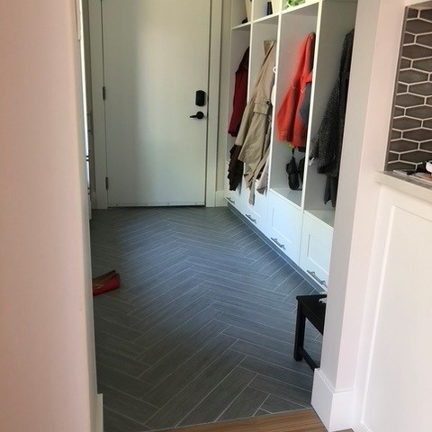 Lakeview kitchen, mudroom, and millwork remodel